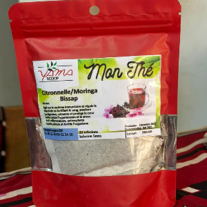 mon thé (citronnelle/moringa/bissap )