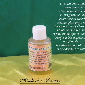 Huile de moringa